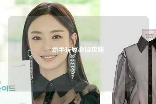 新手玩家必讀攻略