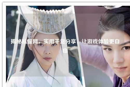 揭秘私服網，實用干貨分享，讓游戲體驗更自由