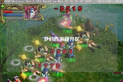 夢幻西游新開區