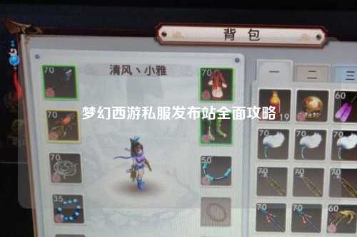 夢幻西游私服發布站全面攻略