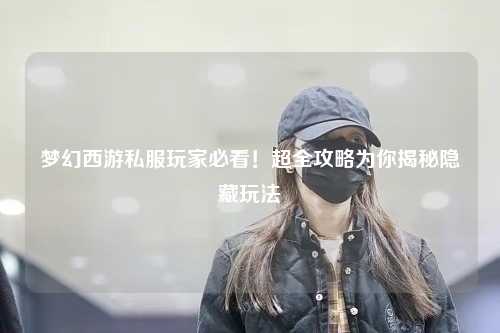 夢幻西游私服玩家必看！超全攻略為你揭秘隱藏玩法